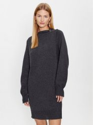 Liu Jo Sweter CF3049 MA62E Szary Regular Fit. Szare swetry Liu Jo, m, bez wzorów, z wiskozy, bez ramiączek. Za 1,839.00 zł.