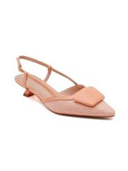 Sixth Sens Czółenka w kolorze jasnoróżowym rozmiar: 41. Różowe czółenka Sixth Sens, bez wzorów, klasyczne, bez obcasa, na szpilce, bez zapięcia. Za 104.99 zł.