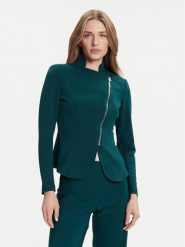 Rinascimento Marynarka CFC0125220003 Zielony Slim Fit. Zielone marynarki i żakiety Rinascimento, s, bez wzorów, z syntetyku, bez ramiączek. Za 449.99 zł.