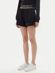 EA7 Emporio Armani Szorty sportowe 7W000280 AF12501 UC001 Czarny Regular Fit. Czarne szorty sportowe EA7 Emporio Armani, bez wzorów, z syntetyku. Za 309.99 zł.
