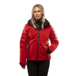 Damska kurtka narciarska Luhta. Czerwone kurtki narciarskie Luhta, na zimę, l, bez wzorów, z materiału, bez kaptura, do jazdy konnej. Za 1,446.99 zł.