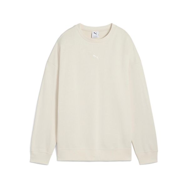 Puma Bluza Ess Oversized Tr 68540187. Brązowe bluzy Puma, s, bez wzorów, bez kaptura. Za 140.99 zł.