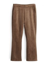 OPUS Spodnie "Elvina" w kolorze karmelowym rozmiar: 38. Brązowe spodnie materiałowe Opus, bez wzorów, z materiału, z podwyższonym stanem. Za 143.99 zł.