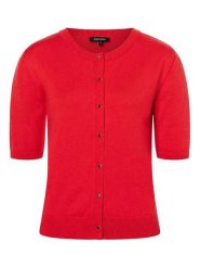 More & More Kardigan w kolorze czerwonym rozmiar: 34. Czerwone swetry More & More, bez wzorów, bez ramiączek. Za 113.99 zł.