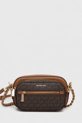 MICHAEL Michael Kors torebka kolor brązowy. Brązowe listonoszki MICHAEL Michael Kors, bez wzorów, na ramię, bez dodatków. Za 1,389.90 zł.
