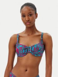 Selmark Góra od bikini BL712 Turkusowy. Niebieskie bikini Selmark, bez wzorów, z syntetyku. Za 209.99 zł.