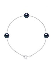 Pearline Złota bransoletka z perłami rozmiar: onesize. Niebieskie bransoletki Pearline, z perłą, złote. Za 869.99 zł.