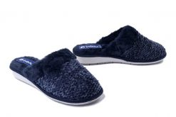 INBLU LB-98 004 granatowy, kapcie damskie. Niebieskie kapcie Inblu, bez wzorów. Za 65.09 zł.