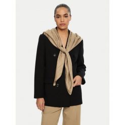 Chusta Calvin Klein. Brązowe chusty Calvin Klein, bez wzorów. Za 219.99 zł.
