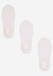 Białe Skarpety Stopki z Wiskozy 3 Pack Tiefra. Białe skarpetki Renee, bez wzorów, z wiskozy. Za 14.99 zł.