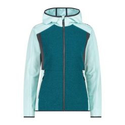 Bluza damska turystyczna CMP 34H3046. Niebieskie bluzy CMP, xs, bez wzorów, sportowe, bez ramiączek, bez kaptura. Za 340.00 zł.