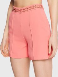 Marciano Guess Szorty materiałowe 3GGD09 9630Z Różowy Regular Fit. Czerwone szorty Marciano Guess, z aplikacjami, z materiału. Za 859.99 zł.