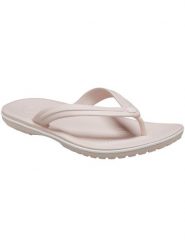Japonki damskie Crocs Flip. Czerwone japonki Crocs, bez wzorów, z materiału, sportowe. Za 149.00 zł.