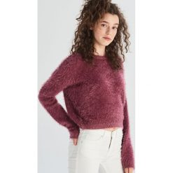 Miękki sweter - Fioletowy. Swetry marki Sinsay. Za 39.99 zł.