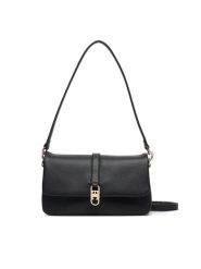 Tommy Hilfiger Torebka Th Libre Conv Flap Crossover AW0AW19195 Czarny. Czarne torebki klasyczne Tommy Hilfiger, bez wzorów, ze skóry, bez dodatków. Za 649.99 zł.