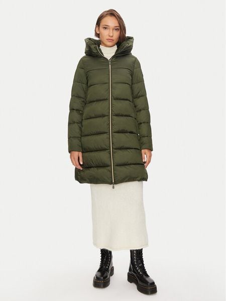 Save The Duck Kurtka zimowa D40279W IRIS19 Zielony Regular Fit. Zielone kurtki Save the duck, na zimę, bez wzorów, z syntetyku, bez kaptura. Za 609.99 zł.