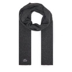 Szalik Lacoste. Szare szaliki i kominy Lacoste, bez wzorów. Za 339.99 zł.