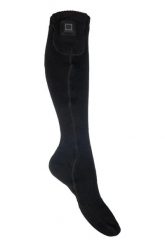 Damskie skarpety jeździeckie HKM Keep Warm ohne Akku. Niebieskie skarpetki HKM, bez wzorów, z materiału. Za 189.50 zł.