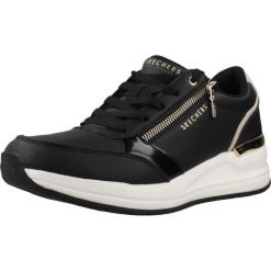 Buty SKECHERS BILLION 2 HIGH END Czarny. Czarne buty trekkingowe Skechers, bez wzorów, z syntetyku, bez zapięcia, trekkingowe. Za 368.99 zł.