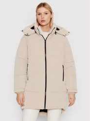 Calvin Klein Jeans Kurtka zimowa J20J216873 Beżowy Oversize. Brązowe kurtki Calvin Klein Jeans, na zimę, xl, bez wzorów, z jeansu, bez kaptura. Za 879.99 zł.