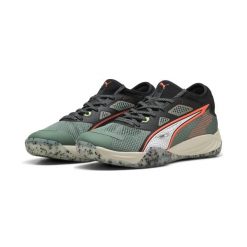 Buty do piłki ręcznej unisex Eliminate NITRO™ SQD 4 PUMA. Czarne buty sportowe lifestyle Puma, bez wzorów, bez zapięcia, do piłki ręcznej. Za 729.00 zł.