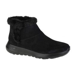 Buty zimowe damskie, Skechers On The Go Joy Bundle Up. Czarne buty trekkingowe Skechers, na zimę, bez zapięcia. Za 309.00 zł.