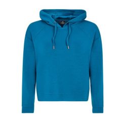 Bluza damska z kapturem Protest Iron. Niebieskie bluzy Protest, bez wzorów, bez ramiączek, z kapturem. Za 301.00 zł.