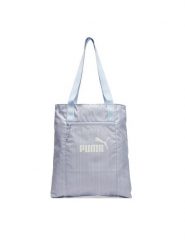 Puma Torebka Base Tote 913430 02 Fioletowy. Fioletowe shopper bag Puma, bez wzorów, z materiału, bez dodatków. Za 59.99 zł.