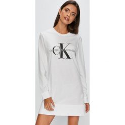 Calvin Klein Underwear - Koszula nocna. Szare koszule nocne Calvin Klein Underwear, z bawełny. Za 199.90 zł.