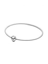 Pandora Srebrna bransoletka rozmiar: onesize. Szare bransoletki Pandora, srebrne. Za 154.95 zł.