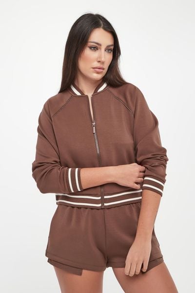 Bluza damska rozpinana ARMANI EXCHANGE. Bluzy Armani Exchange, m, bez wzorów, bez kaptura. W wyprzedaży za 489.30 zł.