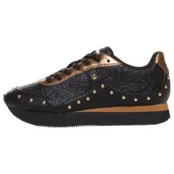 Desigual Tenisówki Damskie Galaxy Winter Valkiria 39 Czarne. Trampki marki Desigual. W wyprzedaży za 293.00 zł.