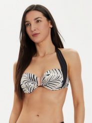 Selmark Góra od bikini BK716 Beżowy. Brązowe bikini Selmark, bez wzorów, z syntetyku. Za 179.99 zł.
