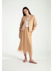 More & More Spódnica w kolorze beżowym rozmiar: 40. Brązowe spódnice More & More, bez wzorów, midi. Za 104.99 zł.