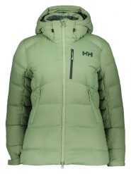 Helly Hansen Kurtka puchowa "Verglas" w kolorze zielonym rozmiar: XS. Zielone kurtki Helly Hansen, xs, bez wzorów, z puchu, bez kaptura. Za 607.72 zł.