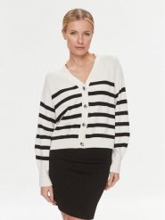 Guess Kardigan W4RR56 Z37L1 Écru Regular Fit. Swetry Guess, l, z aplikacjami, z bawełny, bez ramiączek. Za 259.99 zł.