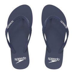Klapki plażowe damskie Flip Flop Af. Niebieskie klapki Speedo, bez wzorów, sportowe, bez obcasa, bez zapięcia. Za 160.52 zł.