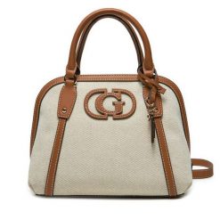 Torebka Guess. Brązowe torebki klasyczne Guess, z aplikacjami, klasyczne, bez dodatków. Za 479.99 zł.