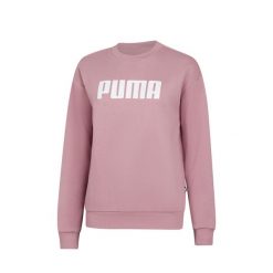 Bluza Sportowa Damska Puma Ess Fl. Czerwone bluzy bez kaptura Puma, s, bez wzorów, bez kaptura, na fitness i siłownię. Za 123.99 zł.