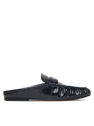 Steve Madden Klapki Rafe Mule 11005170 Czarny. Czarne klapki Steve Madden, bez wzorów, ze skóry, bez obcasa, bez zapięcia. Za 519.99 zł.