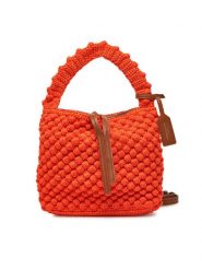 Gianni Chiarini Torebka Bella BS 11576 TRCBBL Koralowy. Pomarańczowe torebki klasyczne Gianni Chiarini, bez wzorów, z materiału, bez dodatków. Za 499.99 zł.