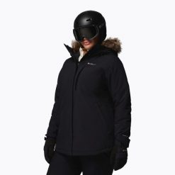 Kurtka narciarska damska Columbia Ava Alpine II Ins. Czarne kurtki narciarskie Columbia, na zimę, bez wzorów, bez kaptura, narciarskie. Za 789.99 zł.
