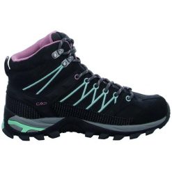 Buty górskie Campagnolo Rigel Mid Trek. Czarne buty trekkingowe Campagnolo, bez zapięcia. Za 399.99 zł.