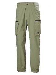 Helly Hansen Spodnie funkcyjne "Move" - Regular fit - w kolorze zielonym rozmiar: XL. Zielone spodnie dresowe Helly Hansen, bez wzorów, z materiału. Za 189.74 zł.