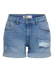 JDY Szorty dżinsowe "Jdytyson" w kolorze błękitnym rozmiar: L. Niebieskie szorty JDY, bez wzorów, klasyczne. Za 82.93 zł.