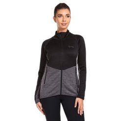 Bluza damska Kilpi Tomms. Czarne bluzy Kilpi, na zimę, m, bez wzorów, sportowe, bez ramiączek, bez kaptura. Za 318.77 zł.