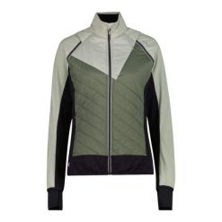 Kurtka hybrydowa damska CMP Lunexa Jacket. Czarne kurtki przejściowe sportowe CMP, s, bez wzorów, z materiału, z kapturem, trekkingowe, primaloft. Za 450.99 zł.