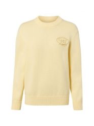 Gant Sweter damski z dzianiny Kobiety żółty, XS. Żółte swetry Gant, xs, bez wzorów, z bawełny, bez ramiączek. Za 999.95 zł.