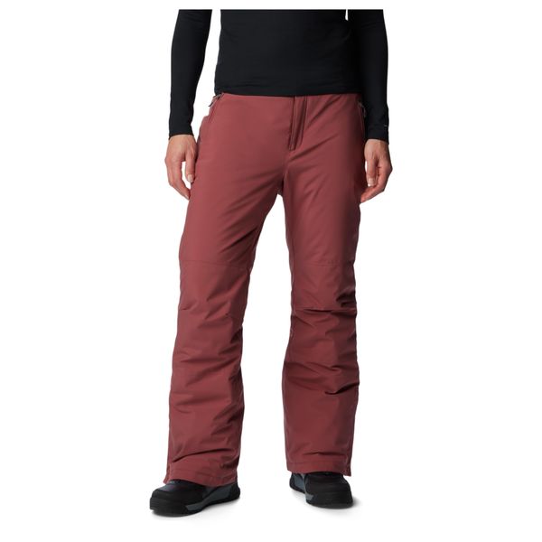 Spodnie narciarskie damskie Columbia Shafer Canyon Insulated. Brązowe spodnie narciarskie Columbia, bez wzorów, narciarskie. Za 299.99 zł.