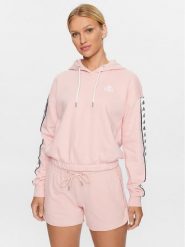 Kappa Bluza 313024 Koralowy Regular Fit. Pomarańczowe bluzy Kappa, xs, bez wzorów, z bawełny, bez kaptura. Za 169.99 zł.